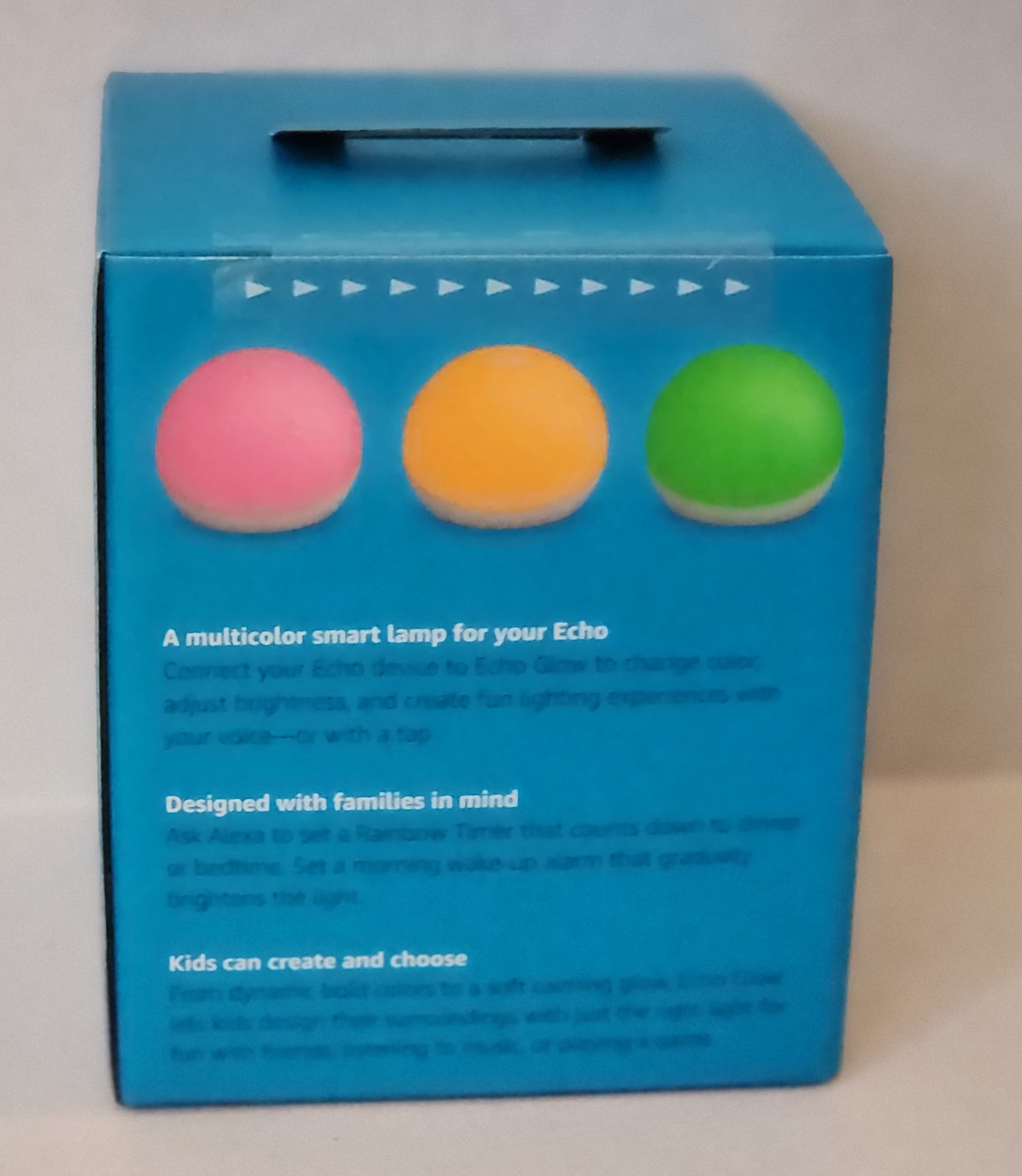 Echo glow smart lamp