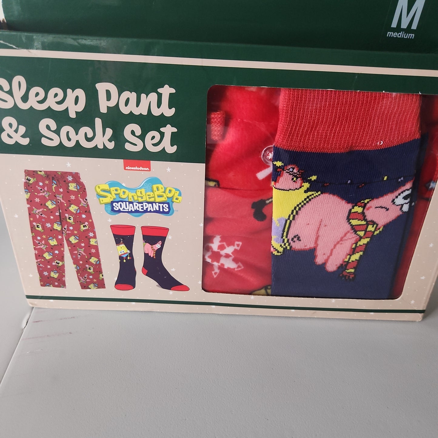 Sleep pants and socks set