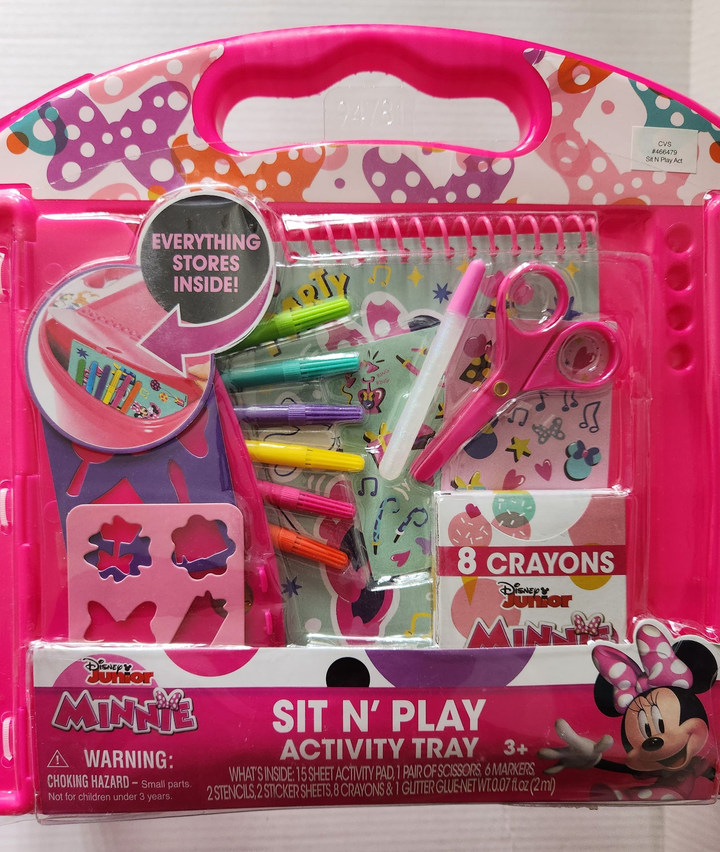 Disney Minnie set and play activity tray