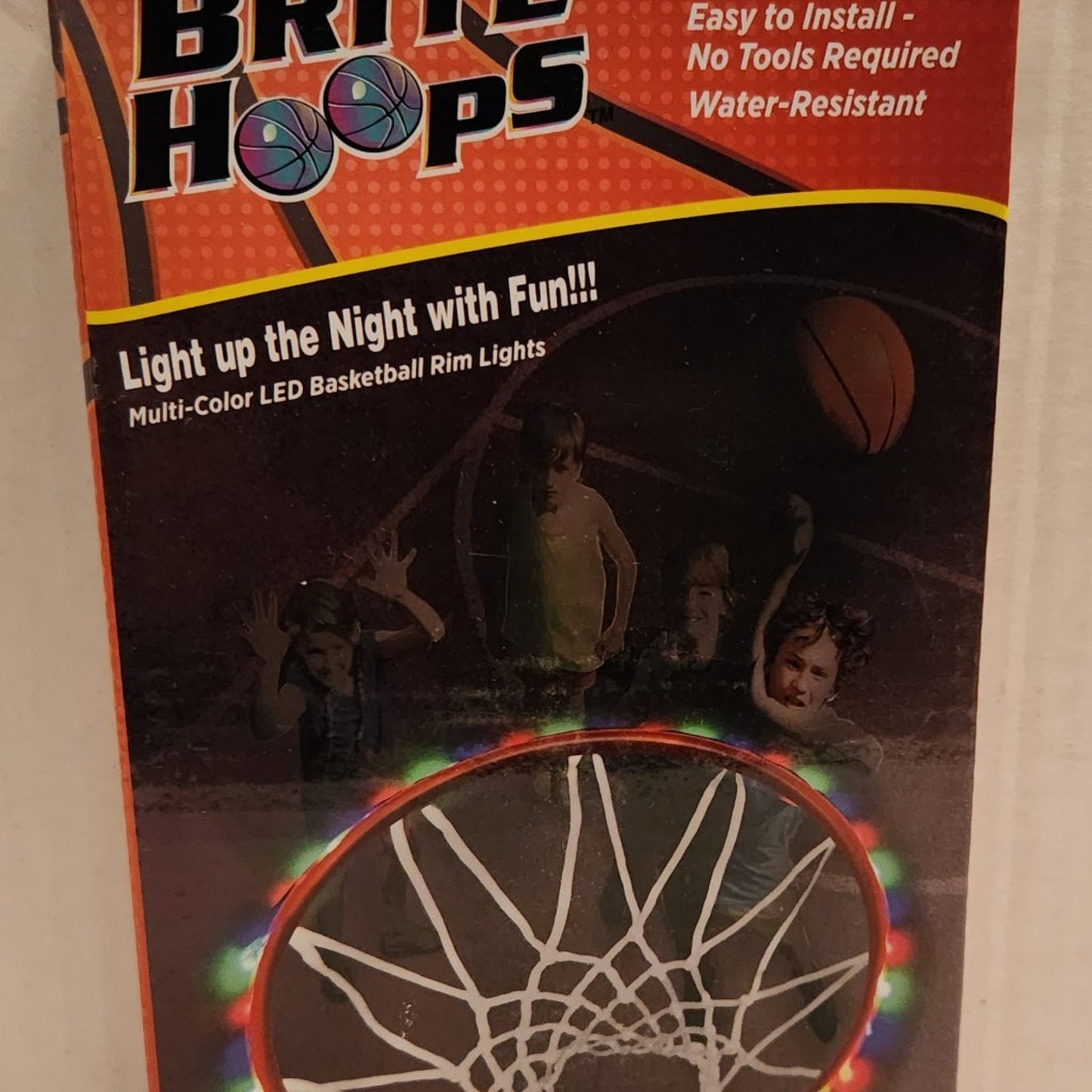 Basketball hoop light