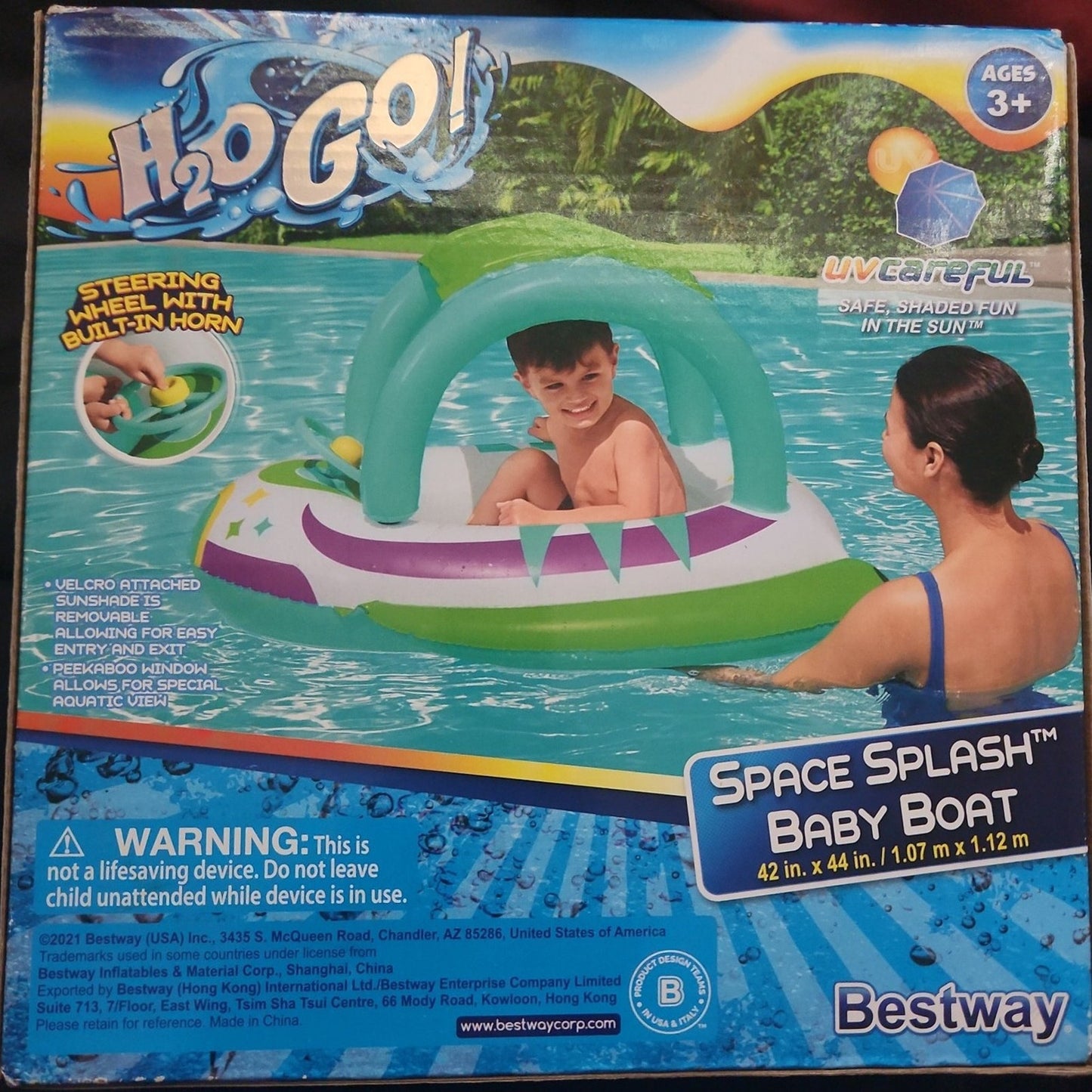 H2o Go baby boat pool float toy
