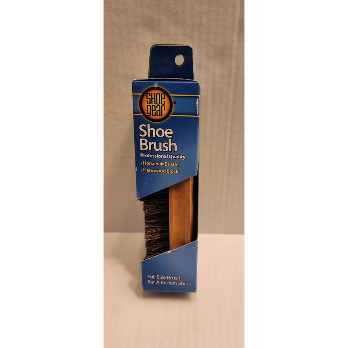 Shoe Gear Shoe Brush Professional Quality Hard Wood Block Horsehair Bristles