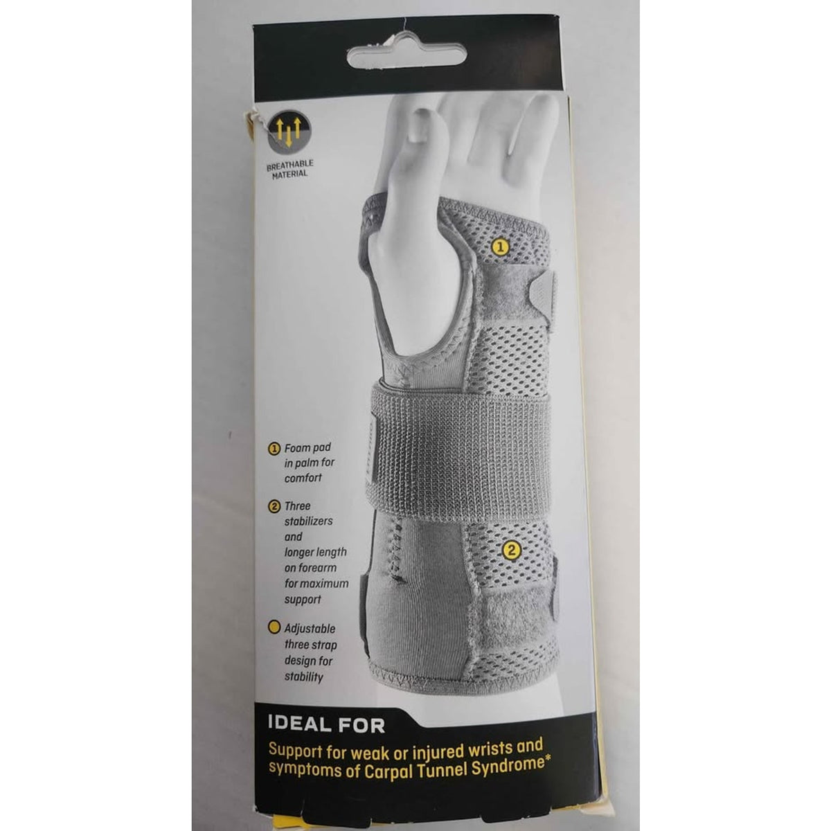 FUTURO DELUXE LEFT WRIST STABILIZER FIRM SUPPORT S/M &L/XL-s/m