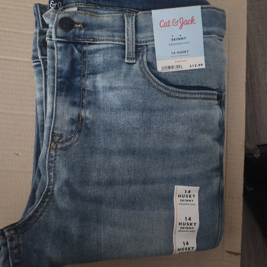Jeans size 14 husky boys