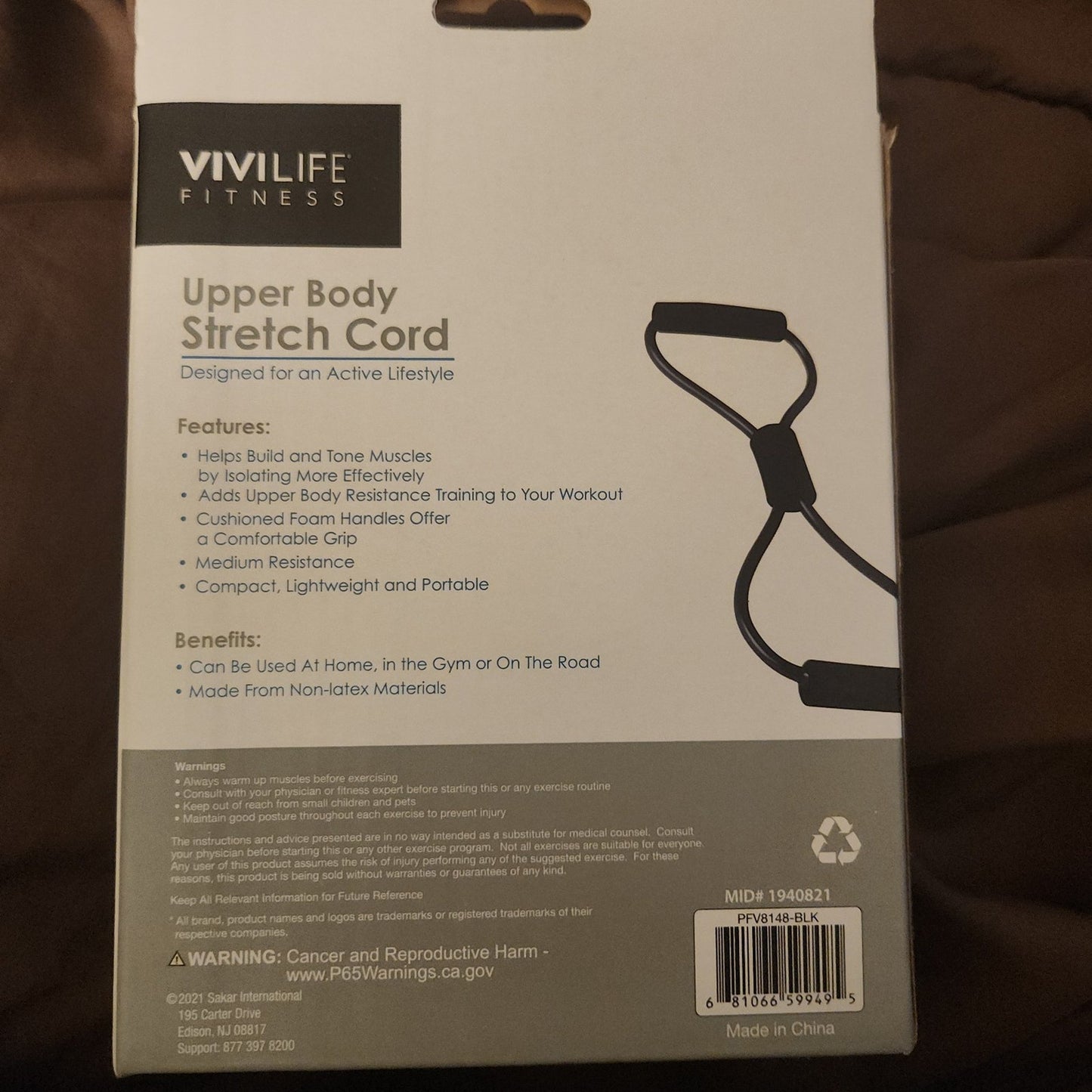 upper body stretch cord