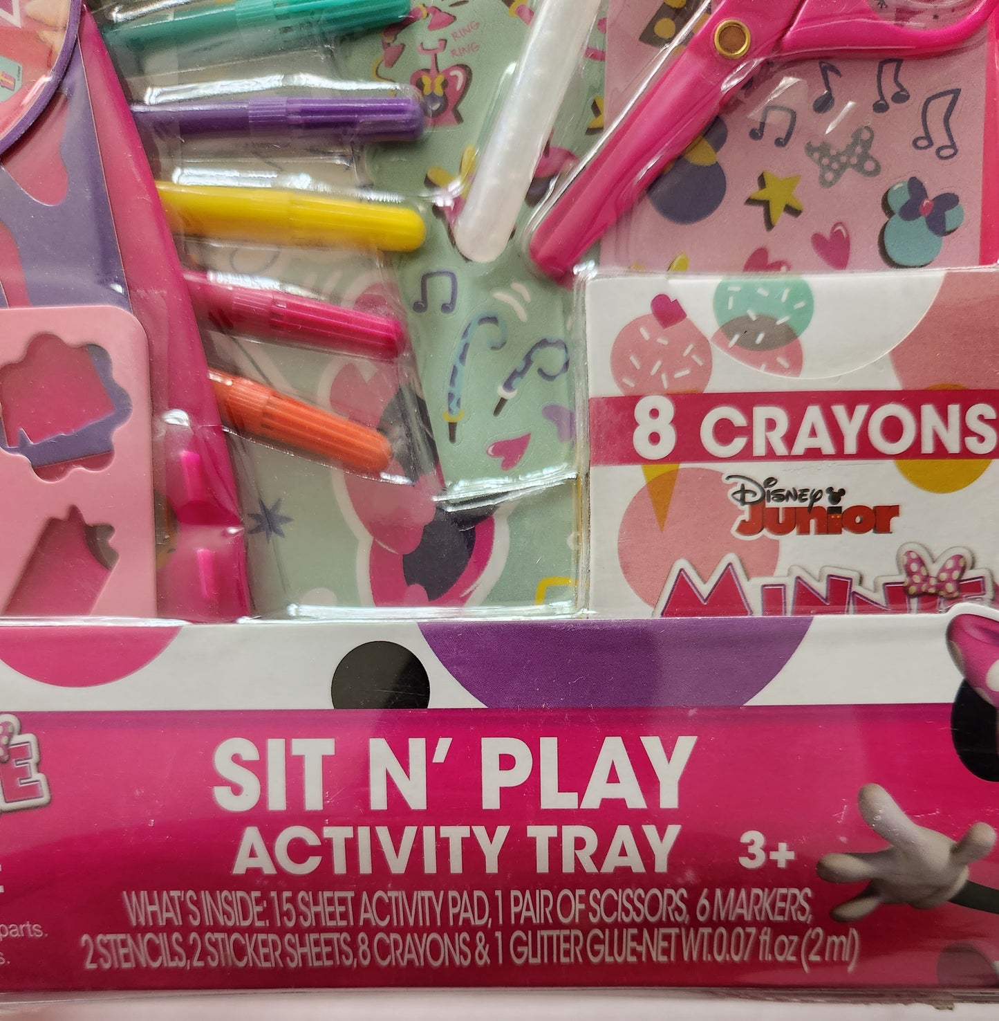 Disney Minnie set and play  activity  tray