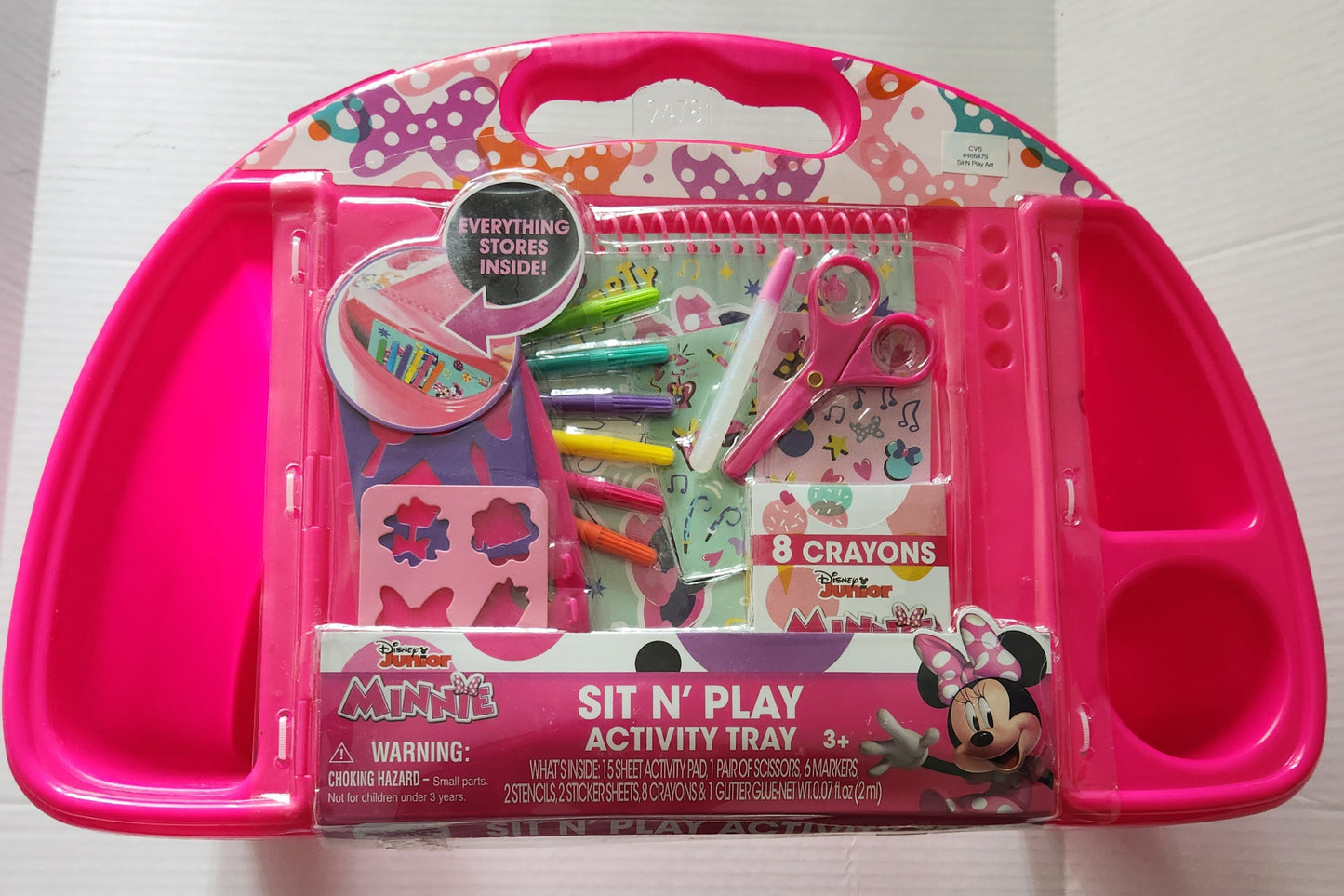 Disney Minnie set and play  activity  tray