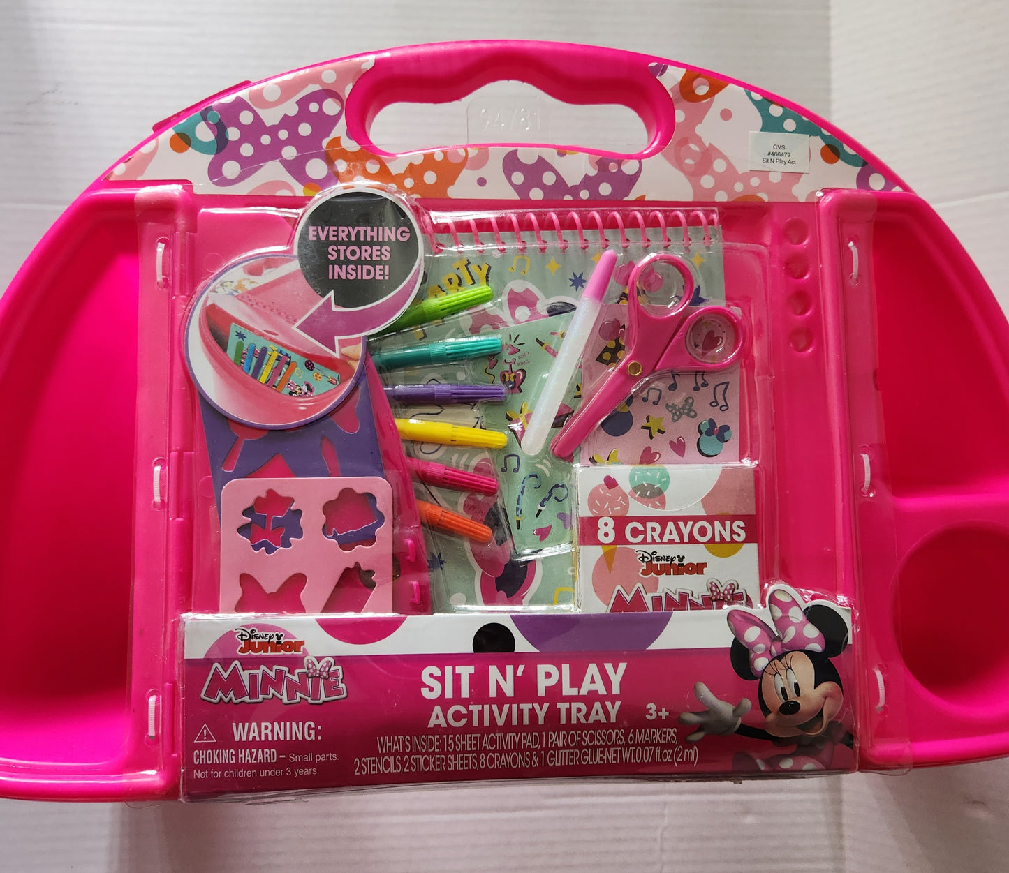 Disney Minnie set and play  activity  tray